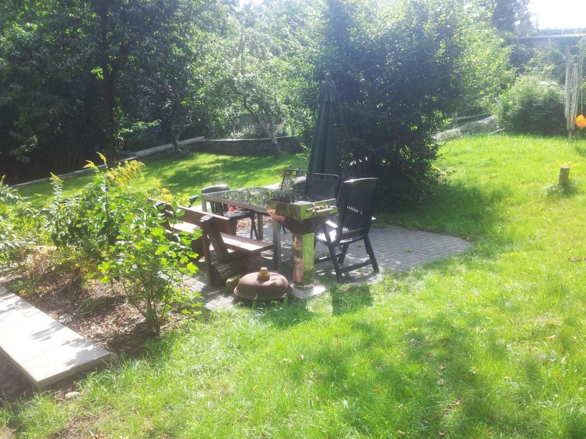 Fewo 1 Waren Mueritz - Haus Buchen Am Tiefwarensee - 1 Zi エクステリア 写真